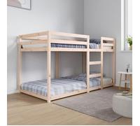 vidaXL Lit superposé sans matelas 90x190 cm bois de pin massif 3206507