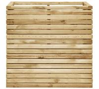 vidaXL Lit surélevé 100×50×100 cm Bois de pin imprégné