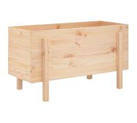 vidaXL Lit surélevé 101x50x57 cm pin massif