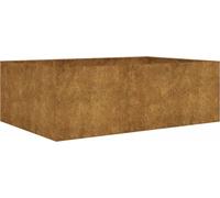 vidaXL Lit surélevé 120x80x40 cm acier corten
