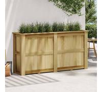vidaXL Lit surélevé 196 x 50 x 100 cm Bois de pin imprégné