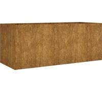 vidaXL Lit surélevé 200x80x80 cm acier corten