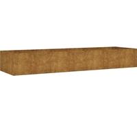 vidaXL Lit surélevé 280x80x40 cm acier corten