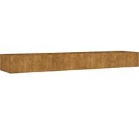 vidaXL Lit surélevé 360x80x40 cm acier corten