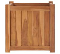 vidaXL Lit surélevé 40x40x40 cm bois massif teck