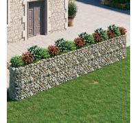 vidaXL Lit surélevé à gabion 540x50x100 cm
