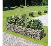 vidaXL Gabion haut-plateau Acier galvanisé 270×50×50 cm