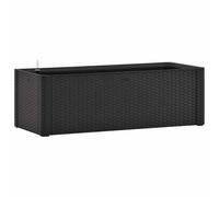 vidaXL Lit Surélevé de Jardin avec Système d'Arrosage Jardinière Boîte à Fleurs Bac à Plantes Boîte de Plantation Extérieur Anthracite 100x43x33 cm