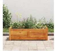 vidaXL Plateau de jardin en bois d'acacia 76x27,6x25 cm