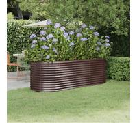 vidaXL Lit surélevé de jardin - Marron
