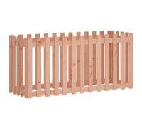 vidaXL Lit surélevé design clôture à lattes 150x50x70 cm bois massif douglas