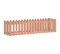 vidaXL Lit surélevé design clôture à lattes 200x50x50 cm bois massif douglas