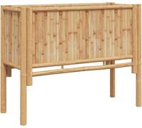 vidaXL Lit surélevé Marron 90 x 35 x 70 cm Bambou