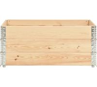 vidaXL Lits surélevés 3 pièces Pin massif 100x150 cm Empilables et pliables