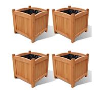 vidaXL Lits surélevés 4 pcs