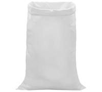 vidaXL Sacs tissés, 100 pièces, blanc, 80 x 125 cm, en polypropylène (PP)