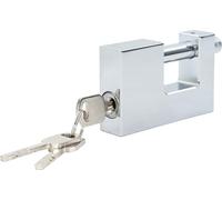 vidaXL : Lot de 12 cadenas de sécurité, argent, acier