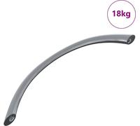 vidaXL, lot de 1385 pièces, couleur argent, dimensions 107 x 3,6 x 23 mm, en acier inoxydable