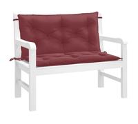 vidaXL Lot de 2 Coussins de Banc de Jardin, Oreillers de Balcon, Coussins de Sièges Patio Jardinage Terrasse Extérieur, 4002595