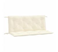VidaXL Banc de Jardin - Blanc Crème