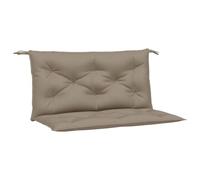 VidaXL Coussins de Banc - Taupe