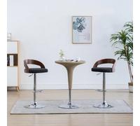 VIDAXL Lot de 2 Gris Foncé