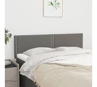 vidaXL Lot de 2 Têtes de lit 72x88 cm - Gris foncé