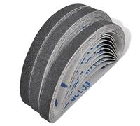 vidaXL Lot de 30 courroies abrasives pour ponceuse à bande pneumatique