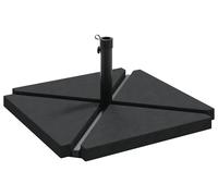 vidaXL - Lot de 5 supports pour parasols, granit et acier