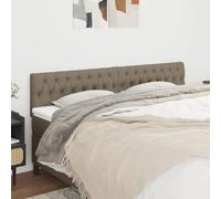 VIDAXL Lots de 2 têtes de lit - Taupe