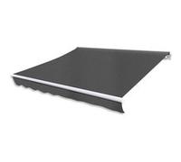 vidaXL Store à bras articulé manuel 300 cm Anthracite