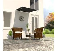 vidaXL Luifel uittrekbaar 100x150 cm antraciet145891 G