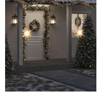 vidaXL Lumière de Noël LED pliable - Blanc