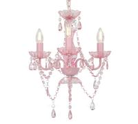 VidaXL Lustre Rose Acrylique 3xE14
