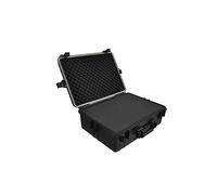 vidaXL Mallette de Transport Robuste Noir avec Mousse 35 litres