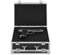 vidaXL Mallette pour arme à feu Aluminium ABS Noir