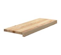 Vidaxl Marches D'escalier 2 Pcs Non Traité 70x30x2cm Bois Chêne Massif