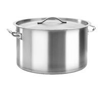 vidaXL Marmite 58 L 50x30 cm Acier inoxydable