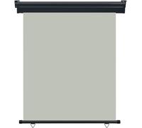 vidaXL Marquise latérale de balcon 145x250 cm Gris