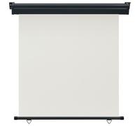 vidaXL Marquise latérale de balcon 165x250 cm Crème