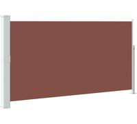 vidaXL Marquise latérale extensible 170×300 cm Marron