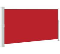 vidaXL Marquise latérale extensible 170×300 cm rouge