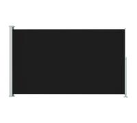 vidaXL Marquise latérale extensible 180x300 cm Noir