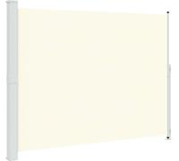 vidaXL Marquise latérale extensible 220x300 cm Crème