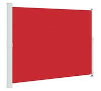 vidaXL Marquise latérale extensible 220x300 cm rouge