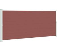 vidaXL Marquise latérale extensible 220x500 cm Marron