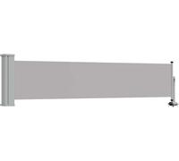 vidaXL Tuinscherm uittrekbaar 60x300 cm grijs48354 Gris G