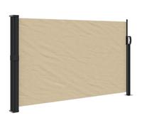vidaXL Auvent latéral rétractable Beige 117x300 cm