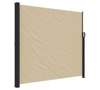 vidaXL Marquise latérale extensible Beige 180x300 cm