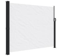 vidaXL Marquise latérale extensible blanc 170x300 cm